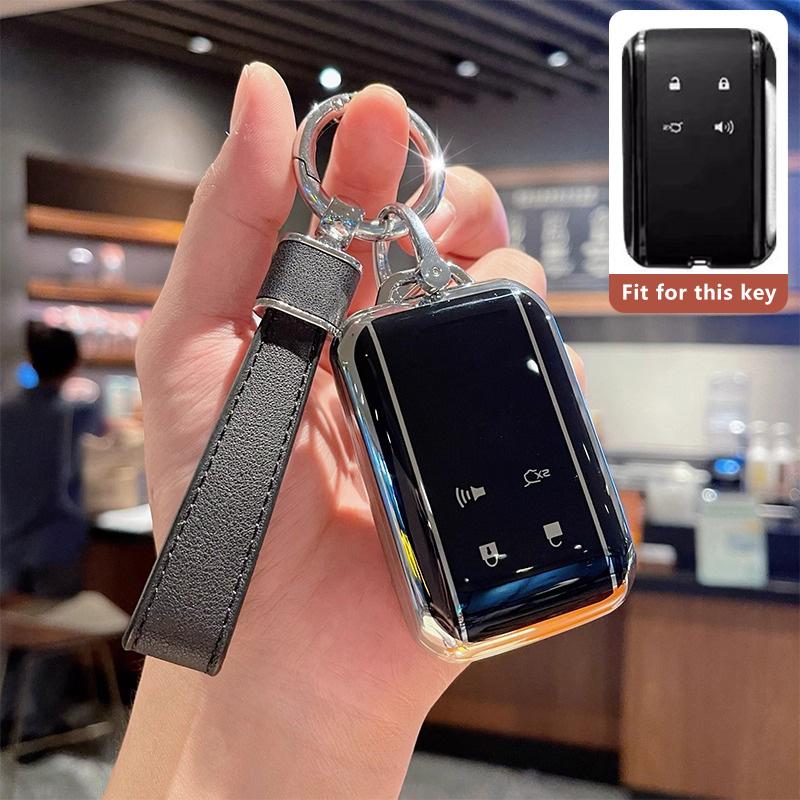 TPU Autoschlüsselhülle für Mazda Ez6 Ez-6 Ez-60 Ez60 Fernbedienungsabdeckung Tasche Schale Schlüsselanhänger Gehäuse Ringhalter Fob Zubehör