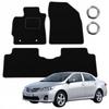 Velour Floor Mats Toyota Corolla E15 2006 - 2013 Car Mats B