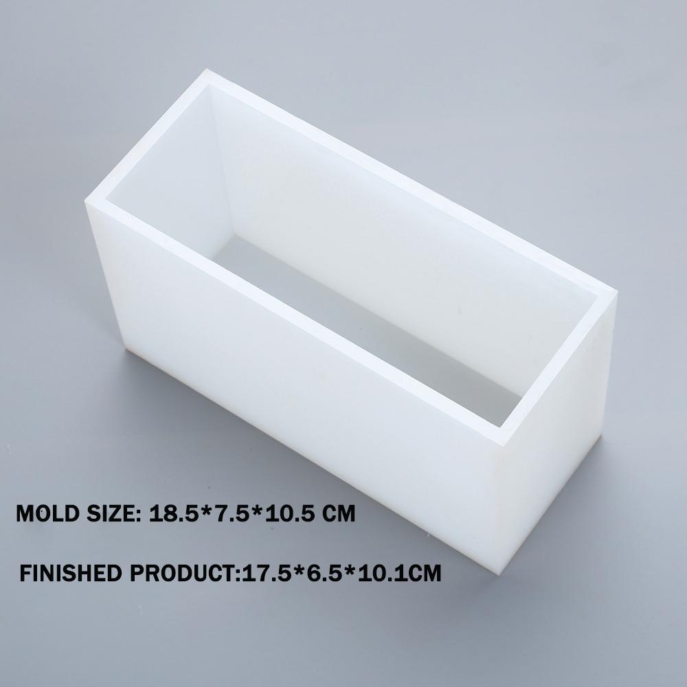 10cm/4" Large Cube Resin Mould Square Silicone Mold Epoxy Resin Casting Mould For DIY Paperweight Specimen Making Tool Supplies