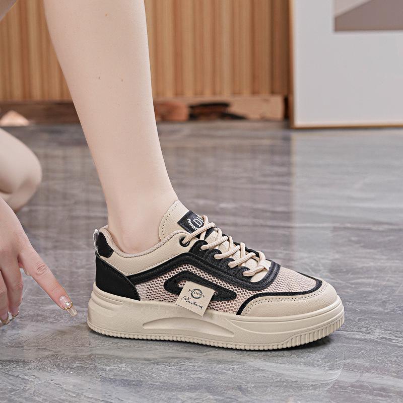 Summer new mesh heightening breathable casual shoes ins student tide street XYP