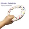 Durable Teething Pull Ring for Medium & Large Dogs - High Elasticity Silent Agility Toy