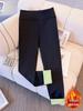 Plus Size Winter Velvet Leggings for Women, 130-350 Jin - Elastic Casual Pencil Pants