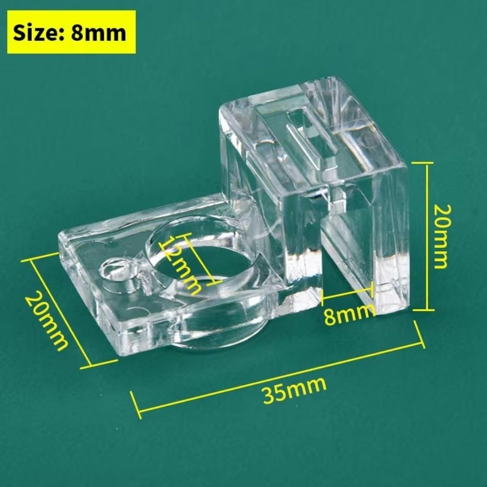 1PC Transparent Aquarium Lid Cover Support Holder Fish Tank Acrylic Clips Holder  Aquarium Supplies