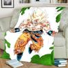 Cozy Dragon Ball! Print Blanket Warm Flannel for Bedrooms, Sofas, Beds, Chairs, Picnics, Travel