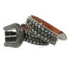 Men's Y2K Rhinestone Punk Rivet Belt - Dark Style Fashion Accessory