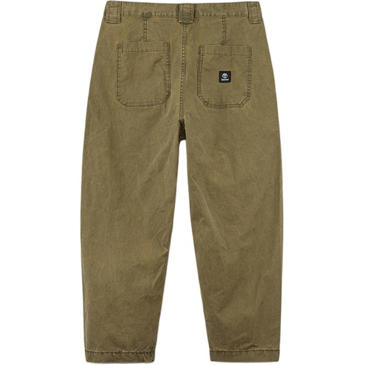 Timberland Outdoor Casual Solid Color Work Pants Men pants Dark-Olive-Green A6UQT-302