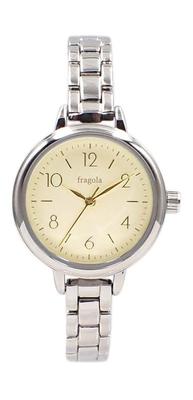 Fragola Standard Form Metal Watch Silver [Follow] N02421S-2 SV/GD Women's