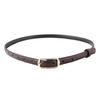 Women Belt Imitation Leather Adjustable Thin Waistband Solid Color Dresses Shirts Tops Waist Belt Versatile Fashion Accessory