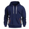 2025 New Autumn and Winter Men's Sweatshirts Fashion Hoodies Casual Pocket Pullovers