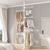 Freestanding Heavy-Duty Clothes Rack for Balcony, Bathroom, or Bedroom (No Drilling Required)
