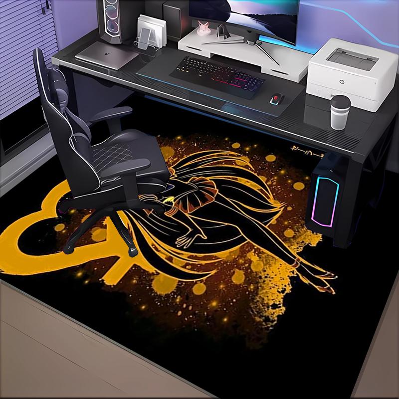 Moonlit Guardian Area Rug Suitable for Indoor And Outdoor,Carpets for Kitchens, Homes, Offices, Living Rooms,Home Decor,Christmas Gift
