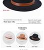 Men's Retro Wide-Brimmed Sun Hat - British Spring/Summer Jazz Style