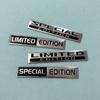 3d Aluminium Special Edition Logo Limited Edition Emblem Sticker Car Interior Exterior Decoration Decal Accessories