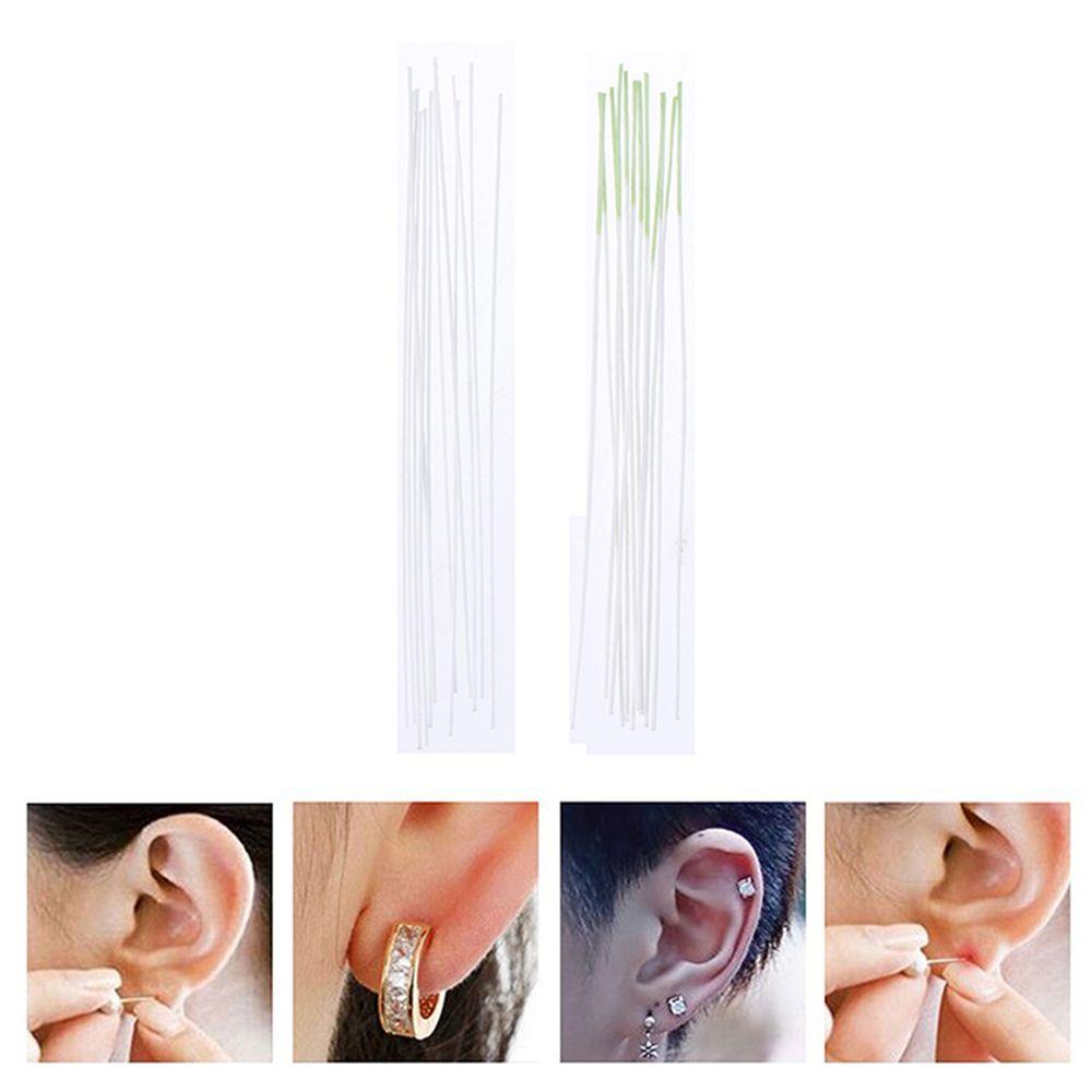 Ear Hole Deodorant Herb Earrings Hole Floss Ear Cleaning Floss Ear Piercing Cleaner Ear Dirt Floss