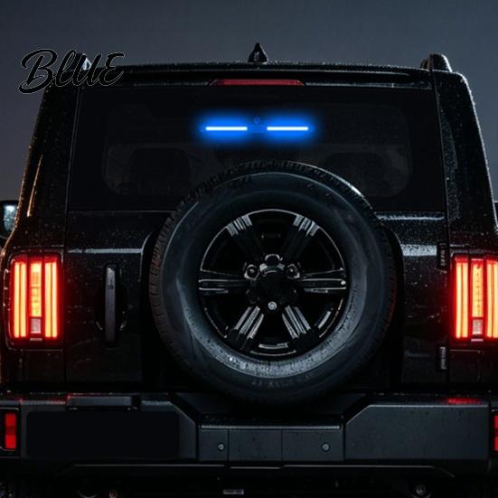 Suction Cup Warning Signal Light Solar Car Window Light LED Blue Safety Lamp for Rear Windshield Eye Catching Beam Universal SUVs Sedans And Trucks
