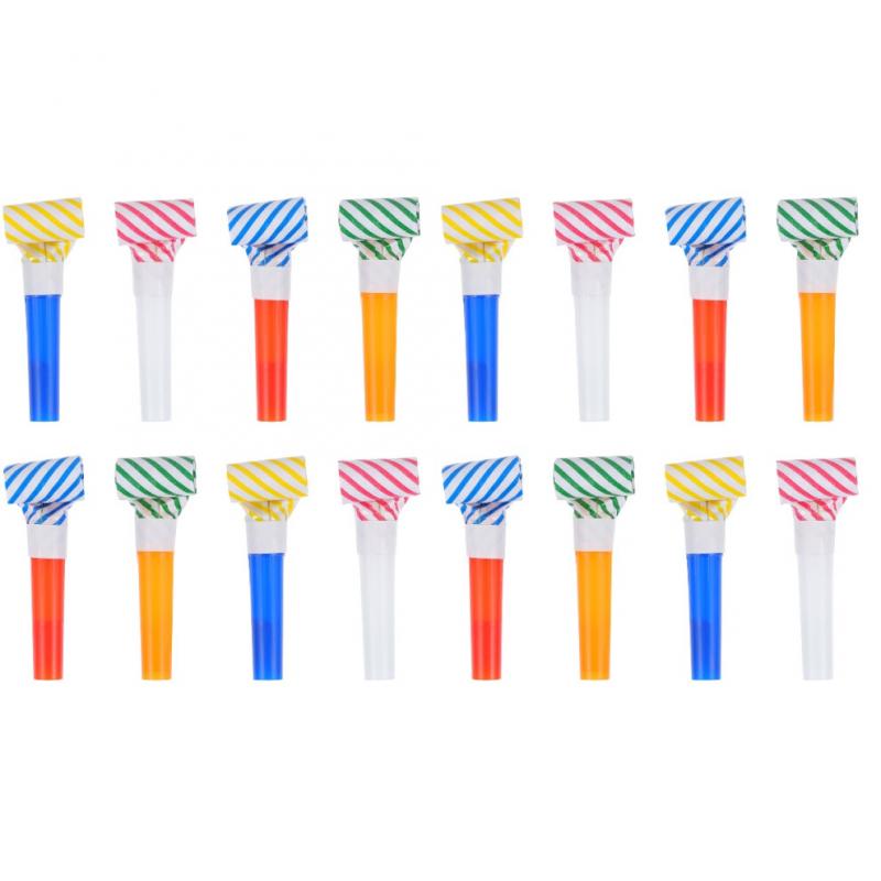 50pcs Whistle Toys Child Noisemakers Blowouts Whistles Party Blower