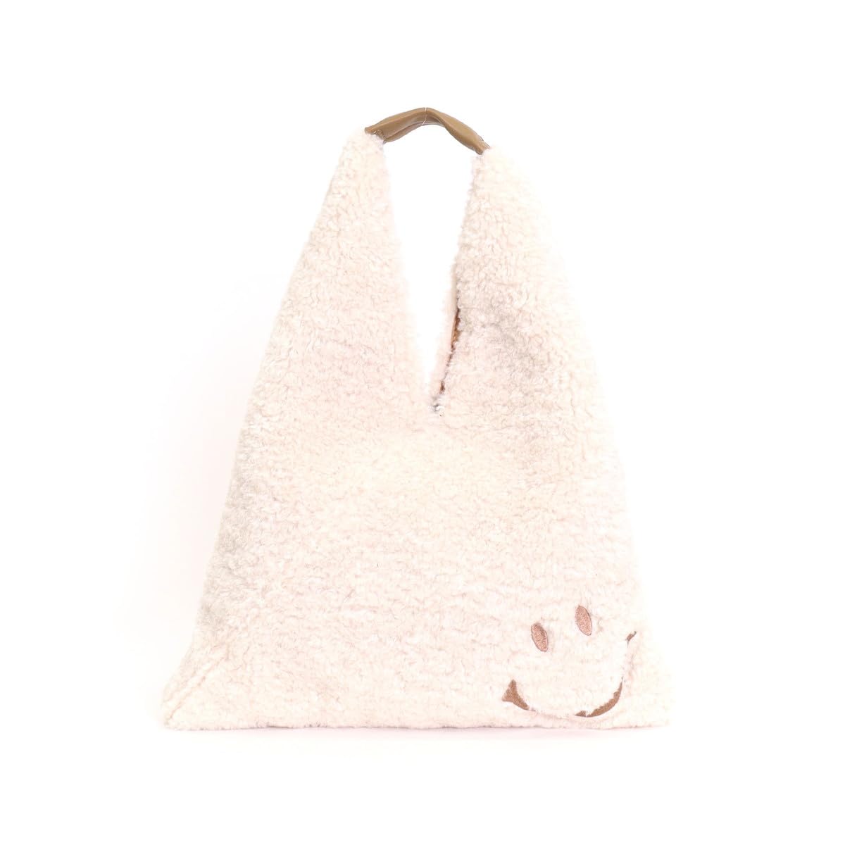

Tote Bag SMILEY Eco Boa Sankaku Tote Bag 2453111712 Off White [Cuco] (200)