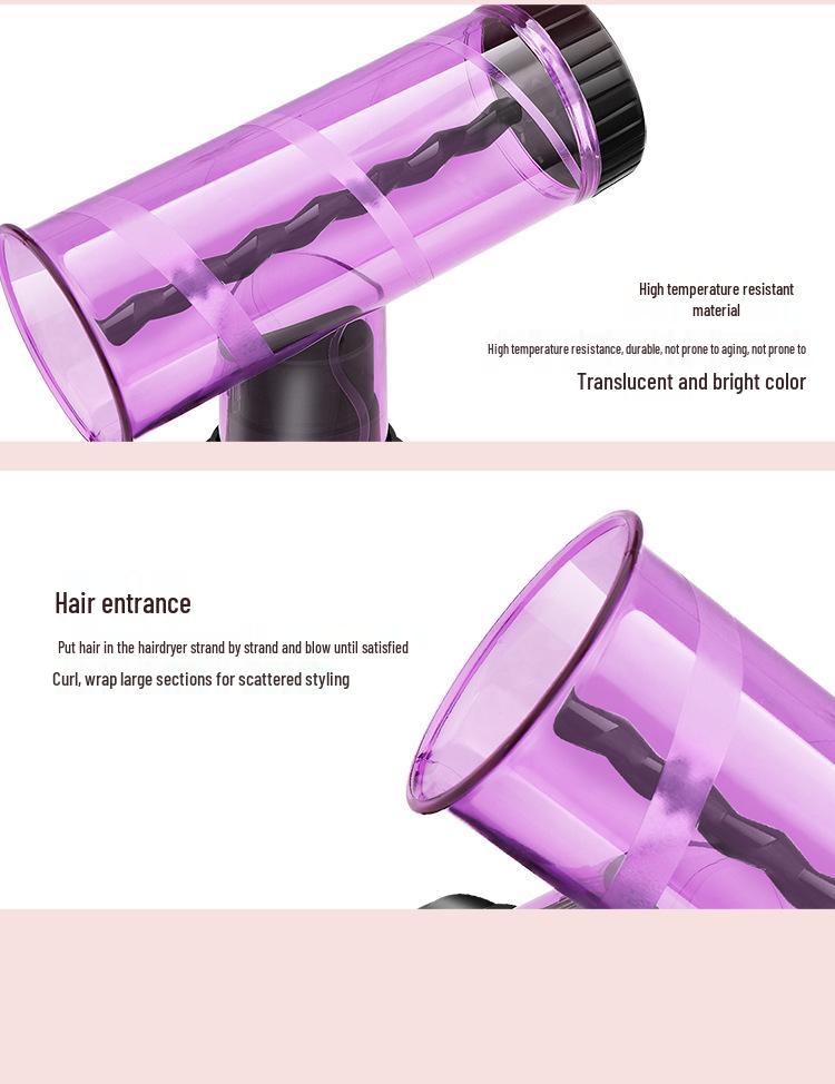 Magic Tornado Hair Curling Tube - Universal Electric Hair Dryer Styler