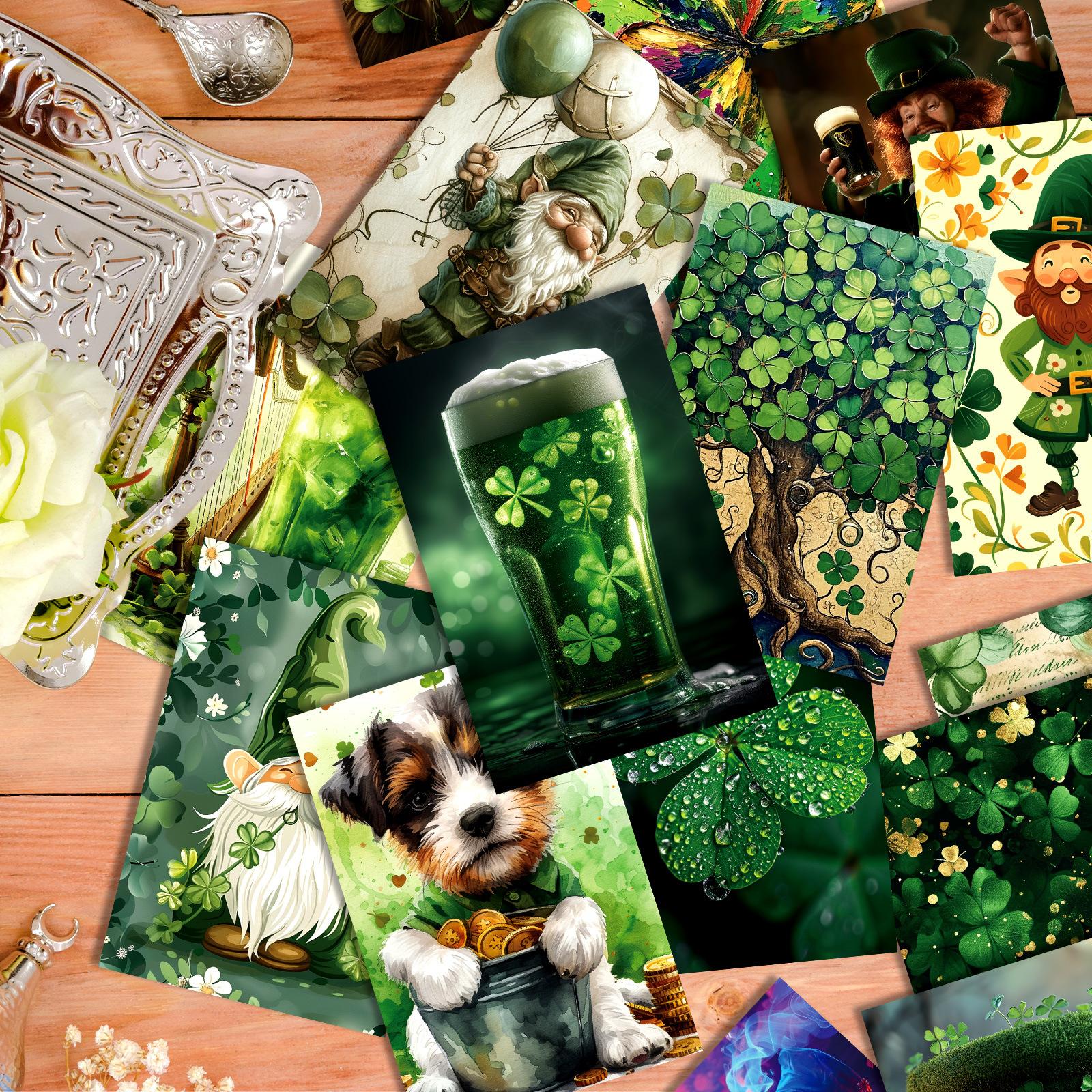 

50 открыток для декора стен с элементами леса Mink San Paca Paper Decoration Living Room T01042218