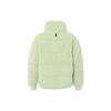 Nike Logo Embroidered Pattern Stand Collar Zipper Warm Jacket Women Jackets Green DV6676-343