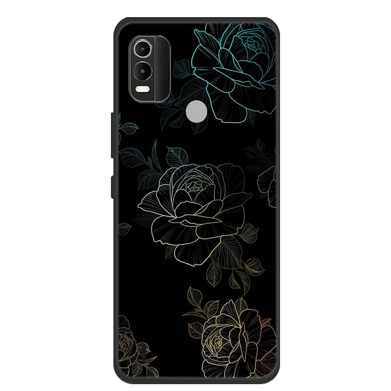 For Nokia C21 Plus Case Phone Cover Coque Black Silicone Soft Back Cover Case For Nokia G21 / G11 / C21 Plus Case C21Plus Funda