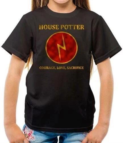 

House Potter, Courage Love Sacrifice - Kids T-Shirt - Wizard - Magic - Fan 100