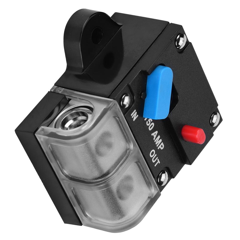 150A Circuit Breaker Automatic Reset Fuse Holder Inverter for Car Automotive