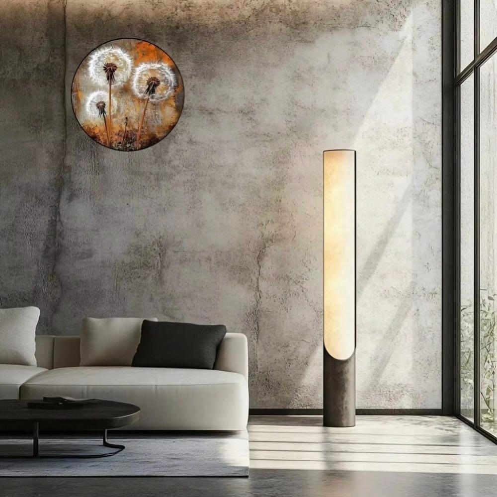 2D Metal Wall Art Circular Sign for Garden Living Room Party Halloween Holiday Gift Home Decor