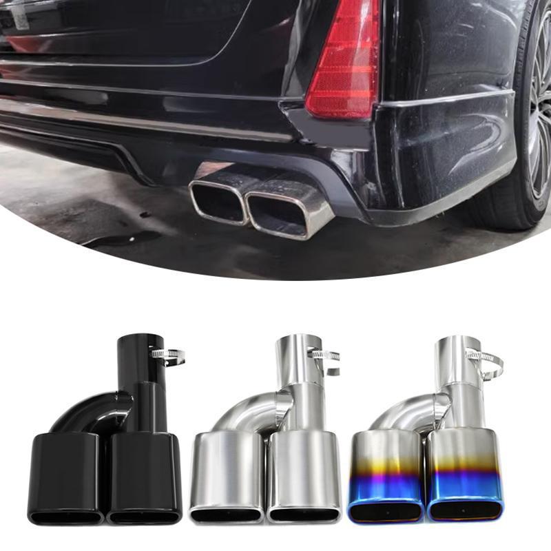 Toyota Noah/Voxy/Esquire 80 Series CHR Dual Outlet Stainless Steel Exhaust Tailpipe