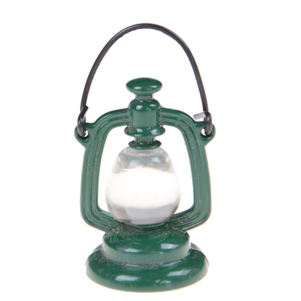 23mm*43mm 1 Pcs 1:6 Scale Retro Oil Lamp Dollhouse Miniature Toy Doll Food Kitchen Living Room Accessories 1PCS