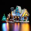 Vonado LED Light Kit för 10293 Santa's Visit Building Blocks Set (Inkludera INTE modellen)  för barn jul