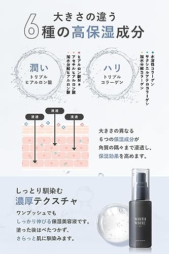 [Intensive Treatment for Men's Skin Problems] FisWhite Men's Whitening and Moisturizing Serum, 50ml, Ceramide Serum, Pore Cleansing, Skin Irritation P