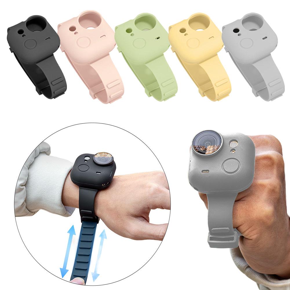 Sports Camera Protective Case For Insta360 GO Ultra Strap Wristband, Silicone Multi-color Adjustable Sports Camera Accessories