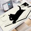 Cat Mouse Pad Gamer Mousepads Lock Edge Gaming Mousepad Mouse Mat Large Keyboard Mat Desk Pad for Computer Laptop
