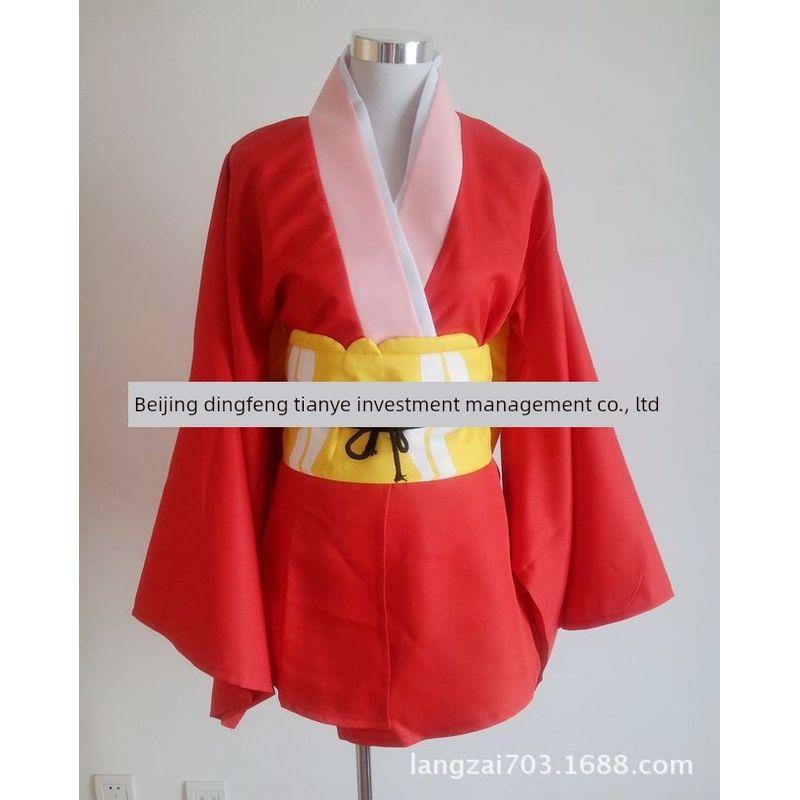 Костюм для косплея Гинтама, Костюм для косплея Йосинага Кагура, Костюм для косплея Кагура в стиле кимоно, Одежда Кагура Gagaku Cos S