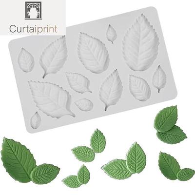 Rosenblätter-Schokoladenfondant-Formen für Kuchendekoration, DIY-Schokolade, Süßigkeiten, Zucker, Cupcake-Topper, Kuchen, Polymer-Ton, Basteln