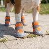 4Pcs Non-Slip Dog Mesh Shoes Breathable Dog Paw Protectors Practical Puppy Foot Covers  Dog Walking