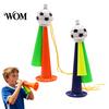 Black And White Football Horn 2Pcs Soccer Cheering Horn, 3 Tone Sports Fan Noise Maker, Kids Toy Handheld Stadium Trumpet for Game Day, Party