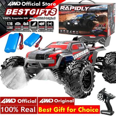 Ny 4WD original fjernkontrollbil Off Road 4x4 RC høyhastighets lastebil 50KM/H Fast Drift Racing Monster Beste gave til barn Voksne