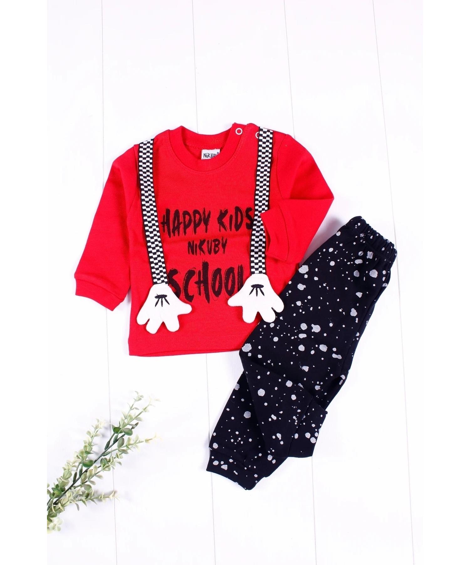 

Strap Detailed Hand Figured 2-Piece Baby Boy Set