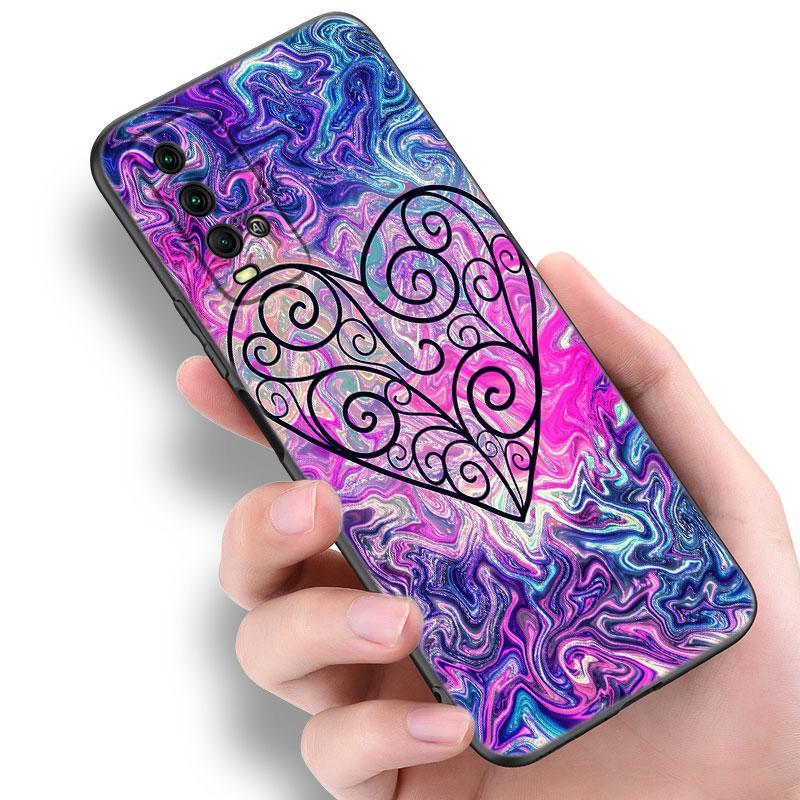 Mandala Chakra Yoga Phone Case For Xiaomi Redmi Note 5 6 9T K20 K40 K50 Pro 7A 8A 9A 9C 9i 10A 10C A1 S2 Soft TPU Black Cover