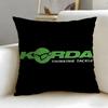 Classic Sports Brand Korda Cushion Cover Soft  EasyWash Pillow Case  Versatile for Couch Bed Travel and Office
