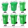 240L Flip-Top Commercial Trash Can