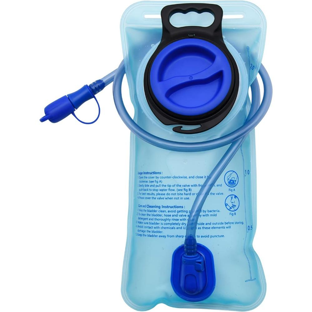 2L Hydration Bladder, Large Opening Water Storage Bladder Bag, for Cycling Hiking Camping 2L
