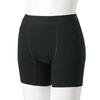 Nissen FTM [365 Day Use] Cotton Blend Stretch Boxer Sanitary Shorts with Pockets, Black, Size M