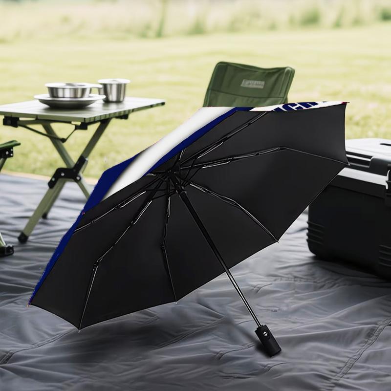 Bromwich Albion  Automatic Folding Umbrella - 8-Rib Travel Umbrella with Auto Open/Close & Portable Gifts for Holidays or Birthdays
