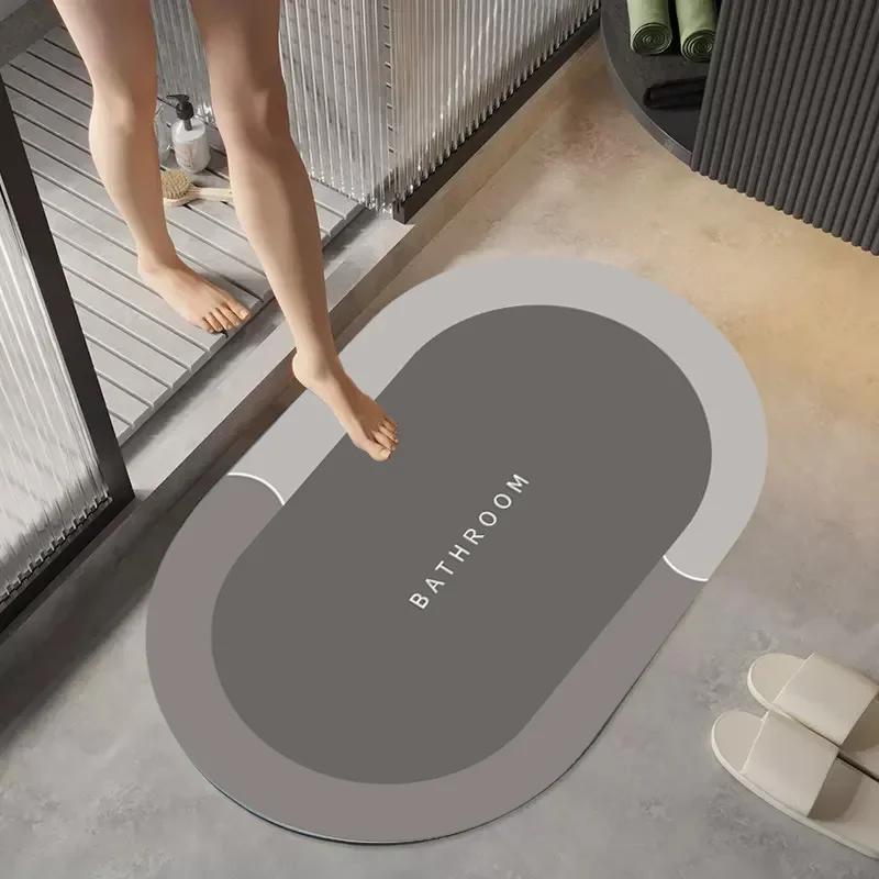 

Coral Velvet Non-Slip Bath Mat: Rapid Water Absorption, Soft for Bathroom Bath Mats 400MMx600MM темно-серого