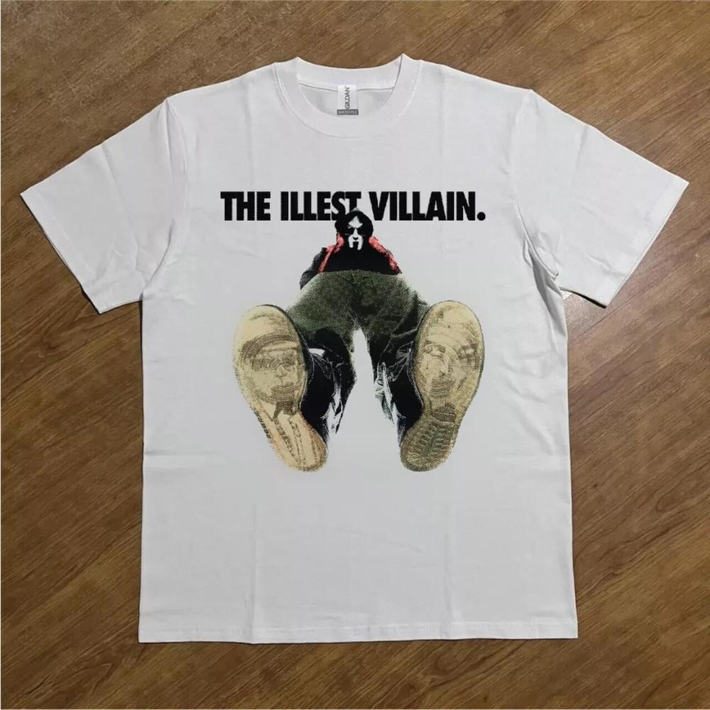 The ILLEST VILLAIN Rap T-Shirt, Unisex Size S-4XL Unisex T-Shirt S