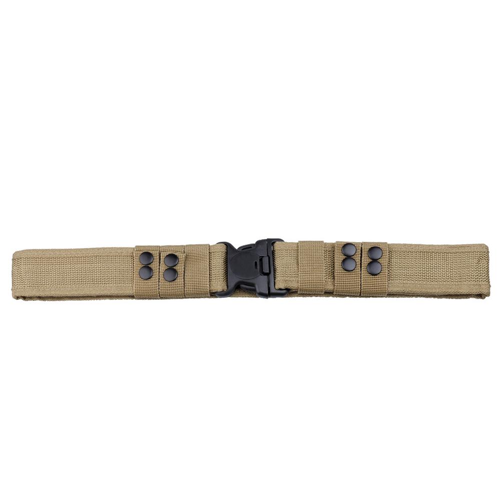 Einfacher Taktischer Gürtel Mode Herren Leinwand Kampf Gürtel Schnellverschluss Outdoor Jagd Camouflage Hüftgurt Bund