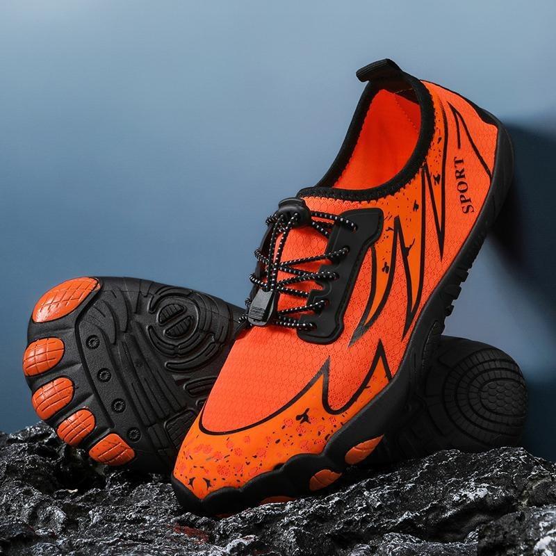 

New outdoor creek shoes men s casual shoes men s summer outdoor sports shoes platform beach shoes 44 помаранчевий